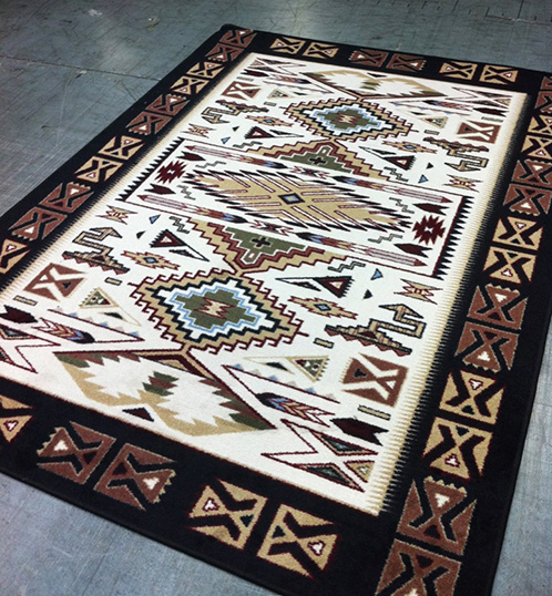 Large Western Themed Rugs